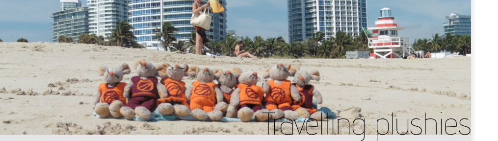 Traveling mice- Stofftiere auf Reisen